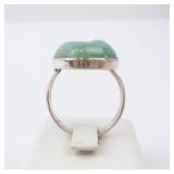 Blue Geode Druzy Sterling Ring Size 9 Blue Geode Druzy Sterling Ring Size 9