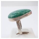 Amazonite Teardrop Ring - Sterling Silver 925 Amazonite Teardrop Ring - Sterling Silver 925
