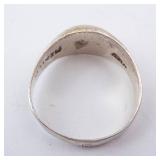 Taxco Mexico Eagle 3 Sterling Silver Ring - Size 7 Taxco Mexico Eagle 3 Sterling Silver Ring - Size 7