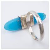 Sterling Silver Turquoise Ring with Pearl Cabochon and Ornate Bezel. Size 9. Sterling Silver Turquoise Ring with Pearl Cabochon and Ornate Bezel. Size 9.