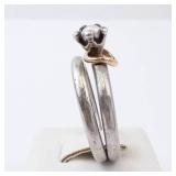 Pandora Pearl Ring - Sterling Silver - Size 8 Pandora Pearl Ring - Sterling Silver - Size 8