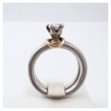 Pandora Pearl Ring - Sterling Silver - Size 8 Pandora Pearl Ring - Sterling Silver - Size 8