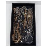 Assorted Costume Jewelry - Necklaces, Bracelets, Rings, Earrings, Chains & Pendants, Mixed Metals Assorted Costume Jewelry - Necklaces, Bracelets, Rings, Earrings, Chains & Pendants, Mixed Metals