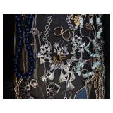 Assorted Jewelry Collection - Necklaces, Earrings, Rings and Turquoise Beads Assorted Jewelry Collection - Necklaces, Earrings, Rings and Turquoise Beads