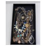 Costume Jewelry Mix: Necklaces, Bracelets & Earrings with Turquoise Accents Costume Jewelry Mix: Necklaces, Bracelets & Earrings with Turquoise Accents