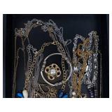 Costume Jewelry Mix: Necklaces, Bracelets & Earrings with Turquoise Accents Costume Jewelry Mix: Necklaces, Bracelets & Earrings with Turquoise Accents