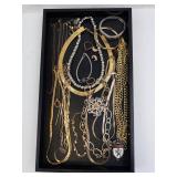 Costume Jewelry Collection - Gold-Tone Necklaces, Bracelets & Rings Costume Jewelry Collection - Gold-Tone Necklaces, Bracelets & Rings