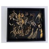 Earrings - Assorted Gold-Tone & Silver Fashion Jewelry Earrings - Assorted Gold-Tone & Silver Fashion Jewelry