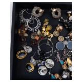 Assorted Costume Jewelry Collection - Earrings, Rings, Bracelets & Necklaces Assorted Costume Jewelry Collection - Earrings, Rings, Bracelets & Necklaces