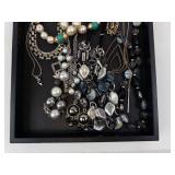 Pearl & Turquoise Jewelry Mix - Necklaces, Bracelets & Earrings, Mixed Metals Pearl & Turquoise Jewelry Mix - Necklaces, Bracelets & Earrings, Mixed Metals