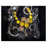 Assorted Costume Jewelry - Necklaces, Bracelets, Earrings, Rings Assorted Costume Jewelry - Necklaces, Bracelets, Earrings, Rings