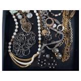 Assorted Costume Jewelry Collection: Necklaces, Bracelets & Earrings Assorted Costume Jewelry Collection: Necklaces, Bracelets & Earrings