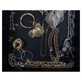 Black & Gold Fashion Jewelry Collection - Necklace, Rings, Earrings & Bracelets Black & Gold Fashion Jewelry Collection - Necklace, Rings, Earrings & Bracelets