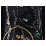 Assorted Jewelry - Gold & Silver-Tone Necklaces, Bracelets, Earrings & Rings Assorted Jewelry - Gold & Silver-Tone Necklaces, Bracelets, Earrings & Rings