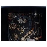Assorted Jewelry Lot - Necklaces, Bracelets, Earrings & Brooches in Box Assorted Jewelry Lot - Necklaces, Bracelets, Earrings & Brooches in Box