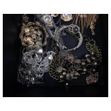 Assorted Gold-Tone & Silver Jewelry Collection - Bracelets, Necklaces, Rings & Earrings Assorted Gold-Tone & Silver Jewelry Collection - Bracelets, Necklaces, Rings & Earrings