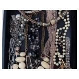 Assorted Fashion Jewelry - Pearl Bead Necklace, Cream Beads, Gold-Tone Bracelets Assorted Fashion Jewelry - Pearl Bead Necklace, Cream Beads, Gold-Tone Bracelets