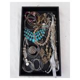 Turquoise Bead Necklace - Assorted Costume Jewelry Collection Turquoise Bead Necklace - Assorted Costume Jewelry Collection