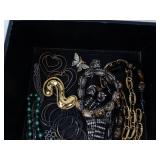 Assorted Costume Jewelry Display Box - Necklaces, Chains & Pendants Assorted Costume Jewelry Display Box - Necklaces, Chains & Pendants