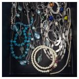 Jewelry Assortment - Necklaces, Beads & Chains in Mixed Metals Jewelry Assortment - Necklaces, Beads & Chains in Mixed Metals