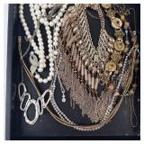 Assorted Costume Pearl Jewelry - Necklaces, Brooches & Chains Assorted Costume Pearl Jewelry - Necklaces, Brooches & Chains