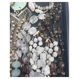 Assorted Bead Necklaces & Jewelry - Glass, Stone & Shell Charms Assorted Bead Necklaces & Jewelry - Glass, Stone & Shell Charms