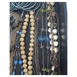 Assorted Costume Jewelry Necklaces & Bracelets - Beads, Pearls, Crystals & Blue Stones Assorted Costume Jewelry Necklaces & Bracelets - Beads, Pearls, Crystals & Blue Stones
