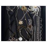 Costume Jewelry - Assorted Necklaces, Bracelets & Earrings In Tray Costume Jewelry - Assorted Necklaces, Bracelets & Earrings In Tray