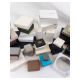 Used Assorted Jewelry Boxes & Cases - Varied Brands & Styles Used Assorted Jewelry Boxes & Cases - Varied Brands & Styles