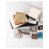 Used Assorted Jewelry Boxes & Cases - Varied Brands & Styles Used Assorted Jewelry Boxes & Cases - Varied Brands & Styles