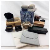 Jewelry Boxes Assortment - Mixed Sizes & Colors Jewelry Boxes Assortment - Mixed Sizes & Colors