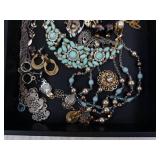 Costume Jewelry Assortment - Mixed Necklaces, Bracelets, Rings & Earrings Costume Jewelry Assortment - Mixed Necklaces, Bracelets, Rings & Earrings