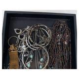 Turquoise & Bead Jewelry Lot - Bracelets, Necklaces, Beads & Accessories Turquoise & Bead Jewelry Lot - Bracelets, Necklaces, Beads & Accessories