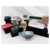 Jewelry Boxes Assortment - Mixed Sizes & Colors Jewelry Boxes Assortment - Mixed Sizes & Colors