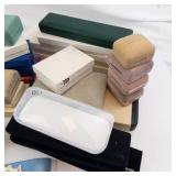 Jewelry Boxes Assortment - Mixed Sizes & Colors Jewelry Boxes Assortment - Mixed Sizes & Colors