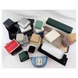 Jewelry Boxes Assortment - Mixed Sizes & Colors Jewelry Boxes Assortment - Mixed Sizes & Colors