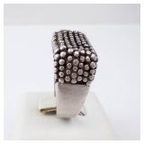 Sterling Silver Chunky Beaded Statement Ring. Size 8. Sterling Silver Chunky Beaded Statement Ring. Size 8.
