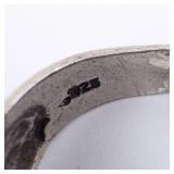 Sterling Silver Chunky Beaded Statement Ring. Size 8. Sterling Silver Chunky Beaded Statement Ring. Size 8.