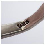 Marcasite Sterling Silver Rose Ring - Vintage Floral Band Marcasite Sterling Silver Rose Ring - Vintage Floral Band