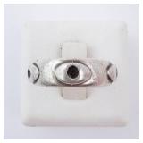 Sterling Silver Pinky Ring. Size 4.25. Sterling Silver Pinky Ring. Size 4.25.