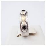 Sterling Silver Pinky Ring. Size 4.25. Sterling Silver Pinky Ring. Size 4.25.