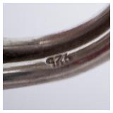 Sterling Silver Hammered Dome Ring - Size 5.5 Sterling Silver Hammered Dome Ring - Size 5.5