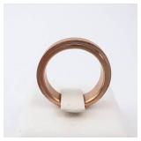 Spinner Ring - Rose Tone Sparkling, Size 6 Spinner Ring - Rose Tone Sparkling, Size 6