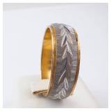 Etched Two Tone Men's Ring. Size 13 Etched Two Tone Men's Ring. Size 13