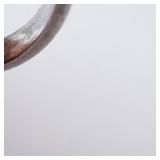 Sterling Silver Ring with Agate - Size 9 Sterling Silver Ring with Agate - Size 9