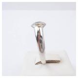 Solitaire CZ Sterling Silver Ring - Size 7.75 Solitaire CZ Sterling Silver Ring - Size 7.75