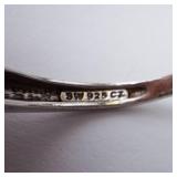 Solitaire CZ Sterling Silver Ring - Size 7.75 Solitaire CZ Sterling Silver Ring - Size 7.75