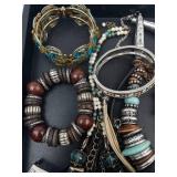 Boho Bead Costume Jewelry Collection - Mixed Metal Bracelets & Necklaces Boho Bead Costume Jewelry Collection - Mixed Metal Bracelets & Necklaces