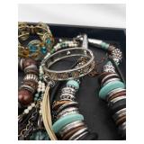 Boho Bead Costume Jewelry Collection - Mixed Metal Bracelets & Necklaces Boho Bead Costume Jewelry Collection - Mixed Metal Bracelets & Necklaces