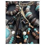 Boho Bead Costume Jewelry Collection - Mixed Metal Bracelets & Necklaces Boho Bead Costume Jewelry Collection - Mixed Metal Bracelets & Necklaces